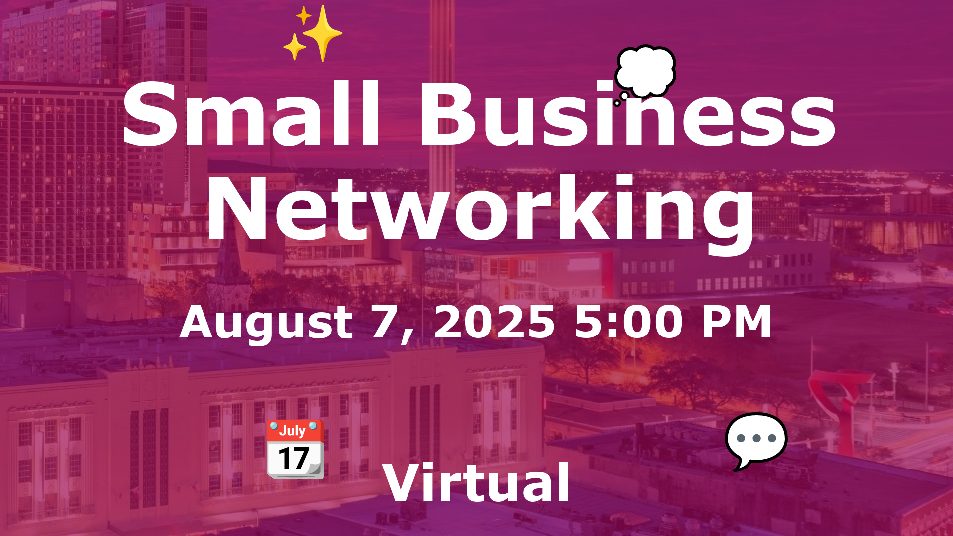 Small Business Networking event image